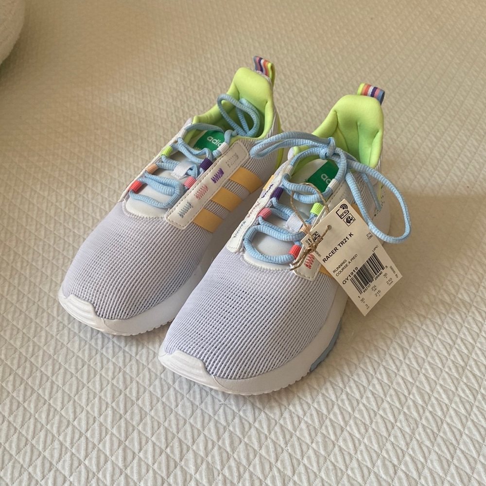 Girls adidas running shoes